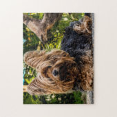 Puzzle Yorkie Yorkshire Terrier Chien (Vertical)