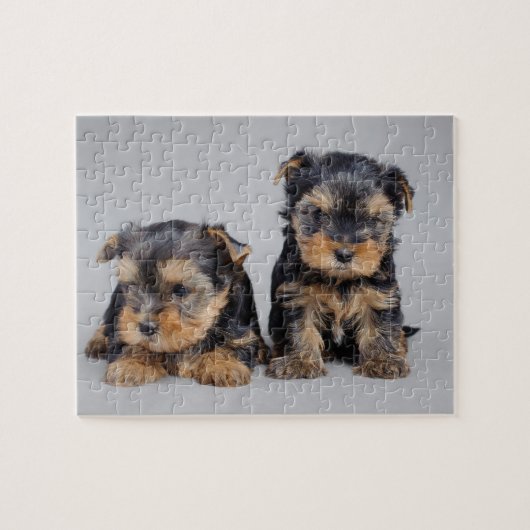 Puzzle Yorkies (Horizontal)