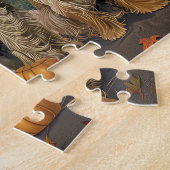 Puzzle Yorkipoo Halloween Épouvantable (Côté)