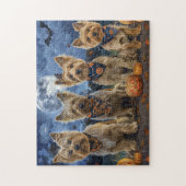 Puzzle Yorkipoo Halloween Épouvantable (Vertical)