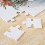 Puzzle Yorkipoo Noël Wreath Festive Pup (Côté)