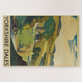 Puzzle Yorkshire Angleterre - Vintage voyage (Horizontal)