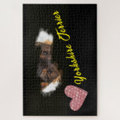 Puzzle Yorkshire Terrier Eyes couleur solide 1000 pièce (Vertical)