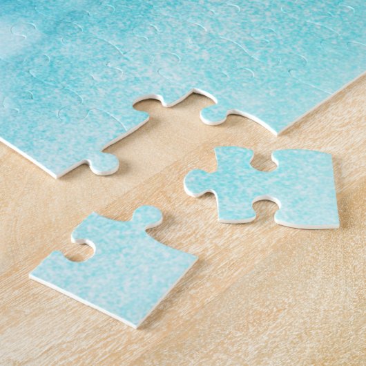 Puzzle Yorkshire Terrier Noël Père Noël Livraison Camion (Côté)