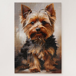 Puzzle Yorkshire Terrier Realisme Art Portrait