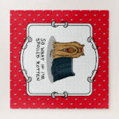 Puzzle Yorkshire Terrier (Yorkie) (Horizontal)