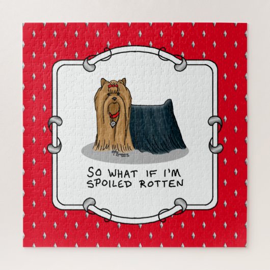 Puzzle Yorkshire Terrier (Yorkie) (Vertical)