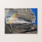 Puzzle Yosemite Falls avec l'arc-en-ciel (Horizontal)