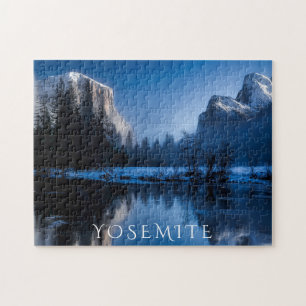 Puzzle Yosemite pittoresque en hiver
