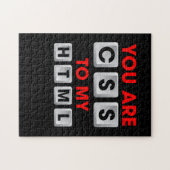 Puzzle You Are CSS To My HTML (Horizontal)