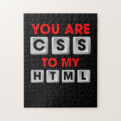 Puzzle You Are CSS To My HTML (Vertical)