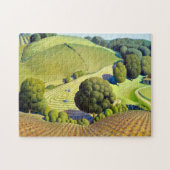 Puzzle Young Corn, 1931 par Grant Wood (Horizontal)