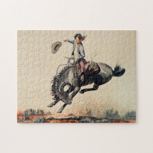 Puzzle « Young Cowboy » par Will James (Horizontal)