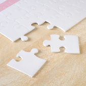 Puzzle Your | Bold White Text on Light Pink (Côté)