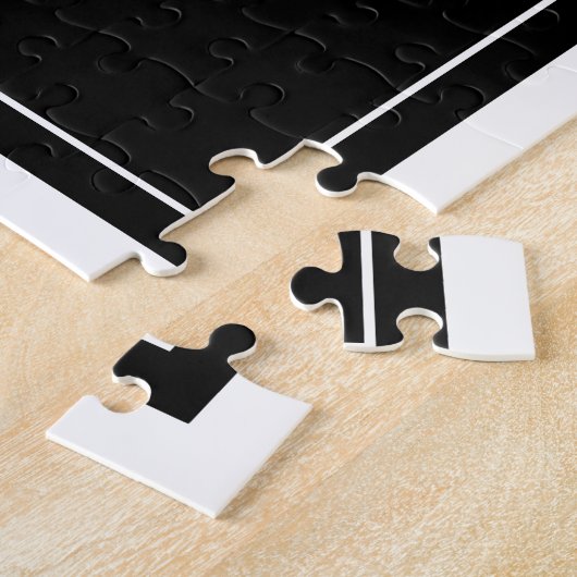 Puzzle Your text here with custom photo (Côté)