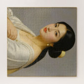 Puzzle "Yuki Mori" Portrait de femme aux beaux-arts (Horizontal)