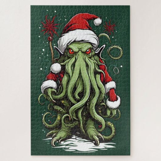 Puzzle Yuletide de Cthulhu : Noël terrifiant (Vertical)
