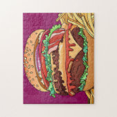 Puzzle Yummy Burger (Vertical)