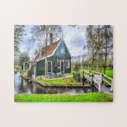 Puzzle Zaandam Hollande. (Horizontal)
