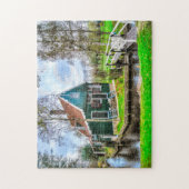 Puzzle Zaandam Hollande. (Vertical)