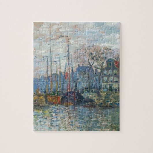 Puzzle Zaandam, la digue par Claude Monet (Vertical)