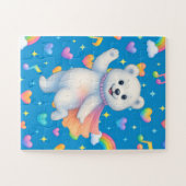 Puzzle Zarah l'ours polaire dansant (Horizontal)