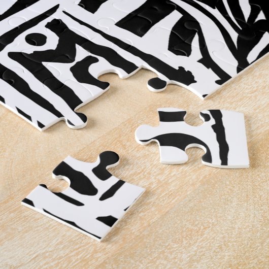 Puzzle Zebra (Côté)