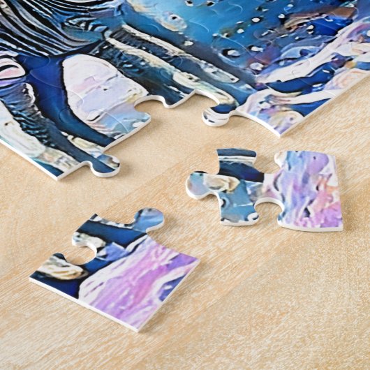 Puzzle Zebra africa namibia nature (Côté)