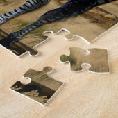 Puzzle Zebra au Kenya. (Côté)