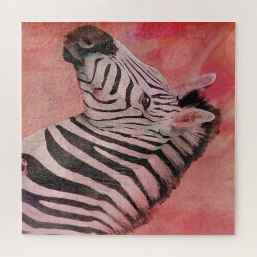 Puzzle Zebra Portrait (Horizontal)