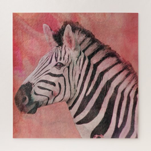 Puzzle Zebra Portrait (Vertical)