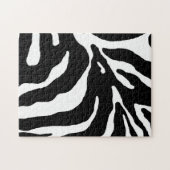 Puzzle Zebra Stripe Poster de animal (Horizontal)