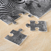 Puzzle Zebras running (Côté)