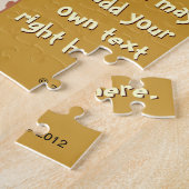 Puzzle Zèbre mignon (Côté)