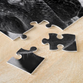 Puzzle Zèbre noir et blanc (Côté)