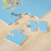 Puzzle Zee Turtle / Tortoise Legpuzzel (Zijkant)