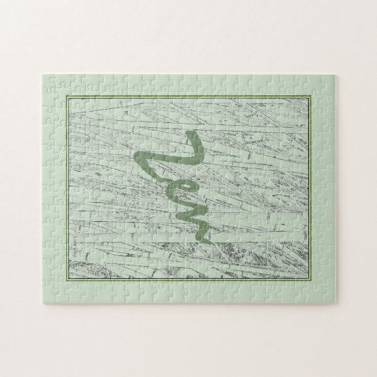 Puzzle 'Zen Bamboo' (Horizontal)