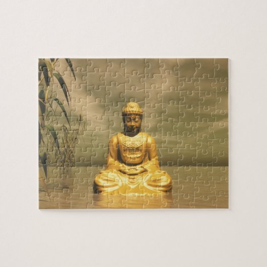 Puzzle Zen Bouddha méditant (Horizontal)