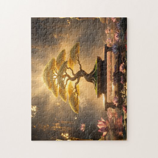 PUZZLE ZEN BOUDDHISME - ARBRE BONSAÏ - (Vertical)