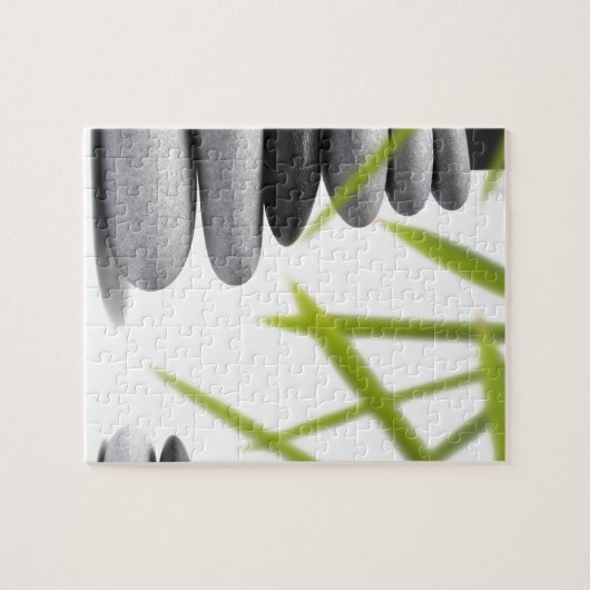 Puzzle Zen de caillou (Horizontal)