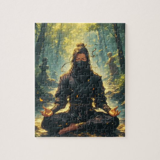 Puzzle Zen du guerrier de l'ombre (Vertical)
