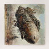 Puzzle Zeppelin Steampunk vintage (2) (Horizontal)