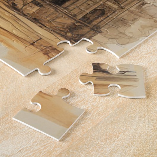 Puzzle Zeppelin Steampunk vintage (3) (Côté)