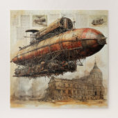 Puzzle Zeppelin Steampunk vintage (3) (Vertical)