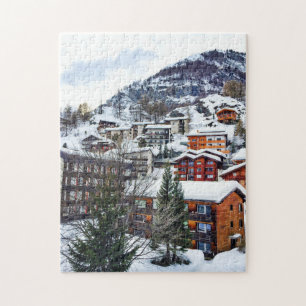 Puzzle Zermatt. Alpes suisses
