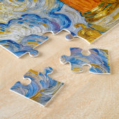Puzzle Zeus avec aigle et éclair dans la porte du temple (Côté)