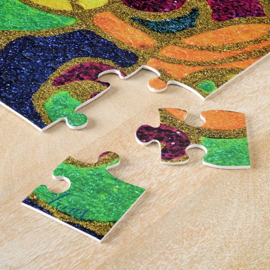 PUZZLE "ZIG ZAG" (Côté)