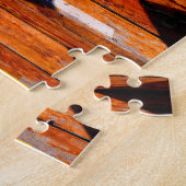 Puzzle Zig Zap Motif escaliers en bois (Côté)