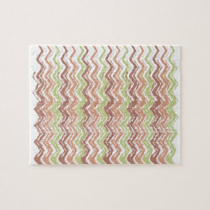 Puzzle Zigzag de Chevron de griffonnage d'épice
