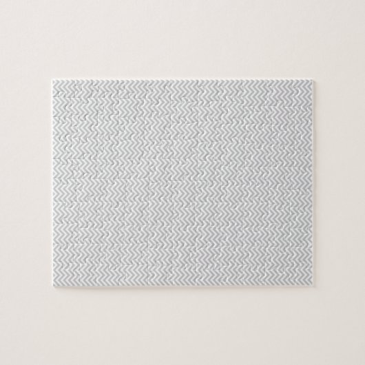 Puzzle ZigZag gris simple (Horizontal)